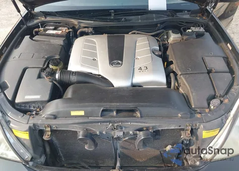 2003 Lexus Ls 430 from USA, damaged, VIN JTHBN30F530104857